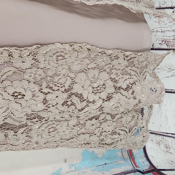 JJs House Taupe Mother of the Bride/Groom Dress - Picture 3 of 8